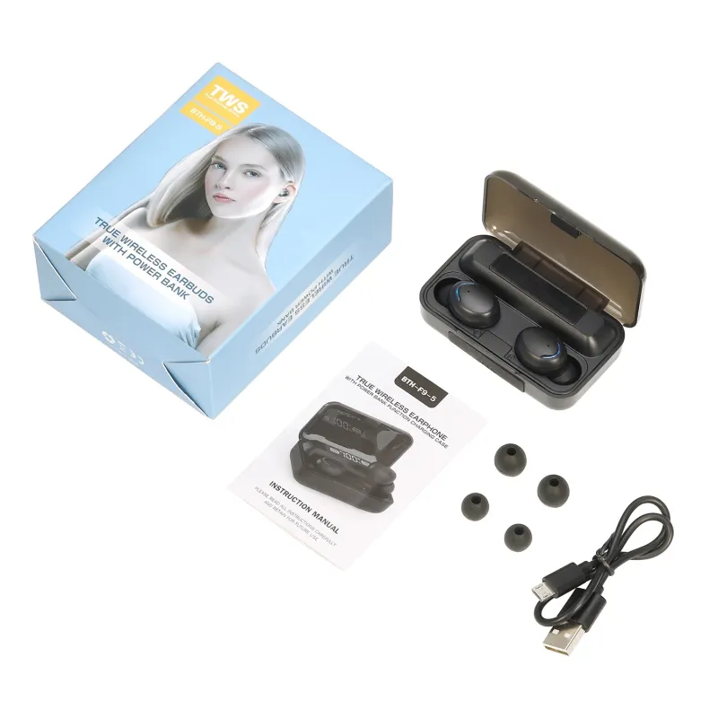 Buy TWS True Wireless Stereo Earbuds With Power Bank
